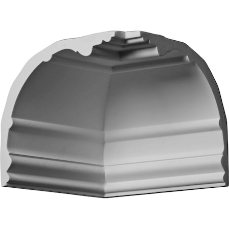 Ekena Millwork 7"P x 6 3/4"H Inside Corner Moulding (matches moulding MLD06X07X09FO) MIC07X06FO